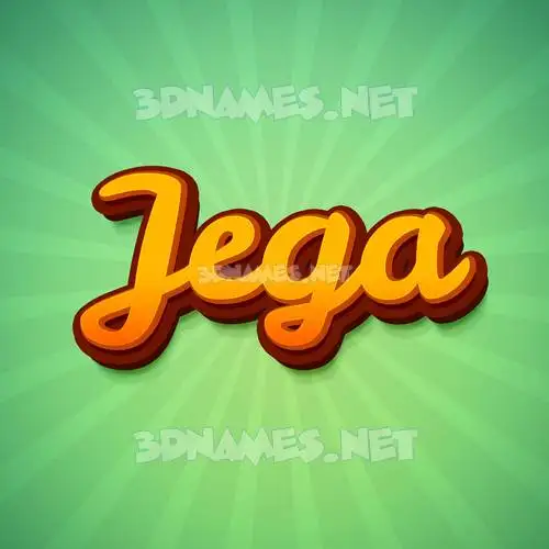 jega in Green Rays style - 3D name wallpaper jega in Green Rays style - 3D name wallpaper
