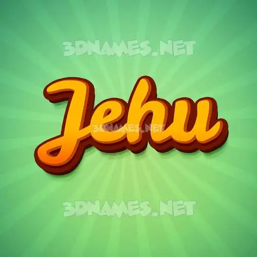 jehu in Green Rays style - 3D name wallpaper jehu in Green Rays style - 3D name wallpaper