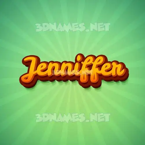 jenniffer in Green Rays style - 3D name wallpaper jenniffer in Green Rays style - 3D name wallpaper