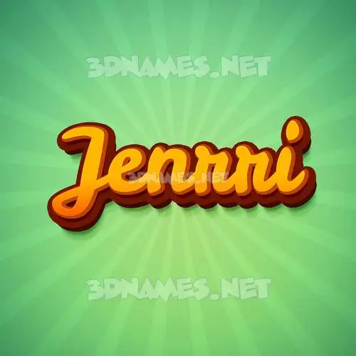 jenrri in Green Rays style - 3D name wallpaper jenrri in Green Rays style - 3D name wallpaper