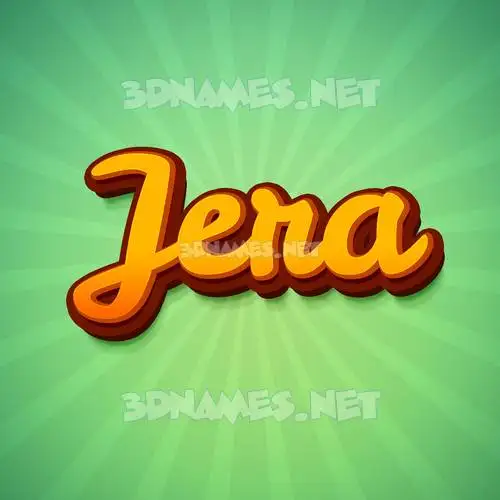 jera in Green Rays style - 3D name wallpaper jera in Green Rays style - 3D name wallpaper