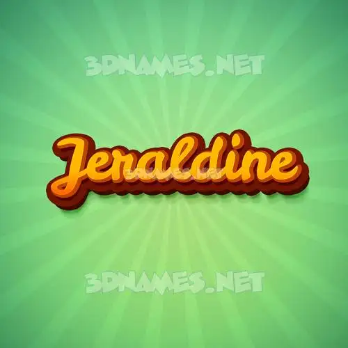 jeraldine in Green Rays style - 3D name wallpaper jeraldine in Green Rays style - 3D name wallpaper