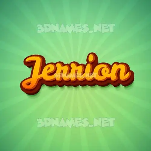 jerrion in Green Rays style - 3D name wallpaper jerrion in Green Rays style - 3D name wallpaper