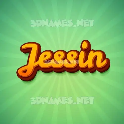 jessin in Green Rays style - 3D name wallpaper jessin in Green Rays style - 3D name wallpaper