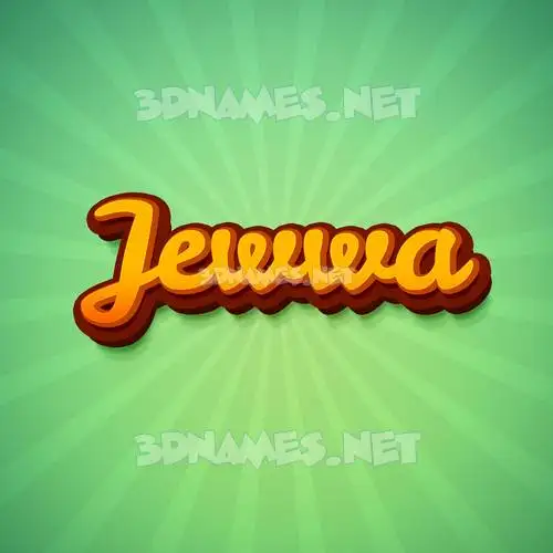 jewwa in Green Rays style - 3D name wallpaper jewwa in Green Rays style - 3D name wallpaper
