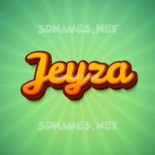 jeyza in Green Rays style - 3D name wallpaper jeyza in Green Rays style - 3D name wallpaper