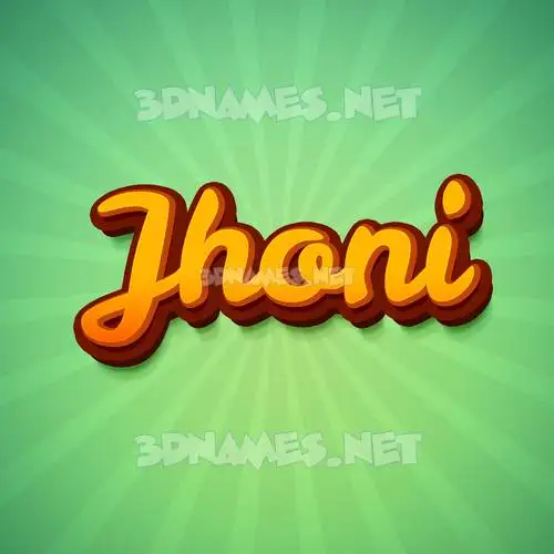 jhoni in Green Rays style - 3D name wallpaper jhoni in Green Rays style - 3D name wallpaper