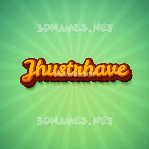 jhustrhave in Green Rays style - 3D name wallpaper jhustrhave in Green Rays style - 3D name wallpaper