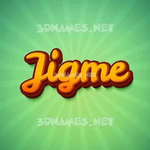 jigme in Green Rays style - 3D name wallpaper jigme in Green Rays style - 3D name wallpaper