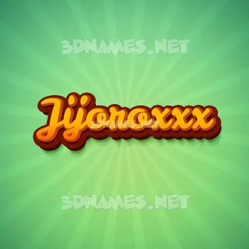 jijoroxxx in Green Rays style - 3D name wallpaper jijoroxxx in Green Rays style - 3D name wallpaper