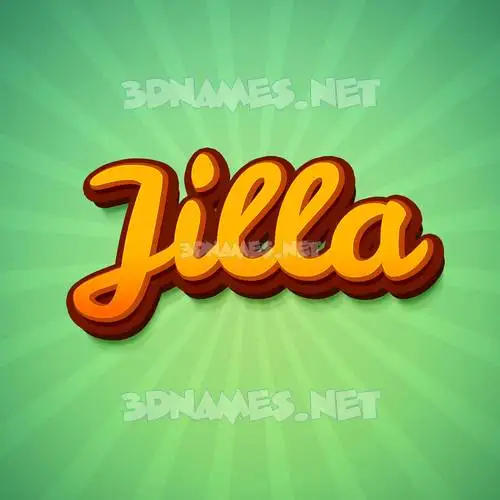 jilla in Green Rays style - 3D name wallpaper jilla in Green Rays style - 3D name wallpaper