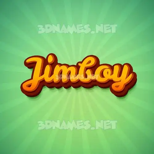 jimboy in Green Rays style - 3D name wallpaper jimboy in Green Rays style - 3D name wallpaper