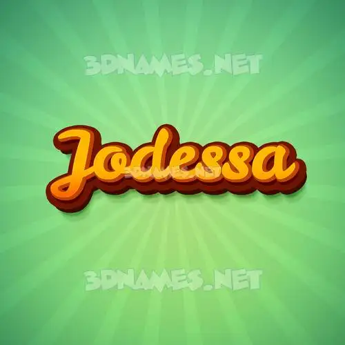 jodessa in Green Rays style - 3D name wallpaper jodessa in Green Rays style - 3D name wallpaper