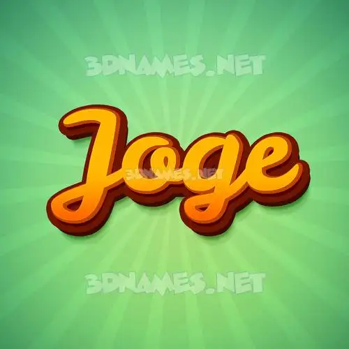 joge in Green Rays style - 3D name wallpaper joge in Green Rays style - 3D name wallpaper
