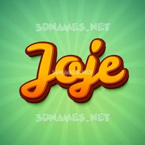 joje in Green Rays style - 3D name wallpaper joje in Green Rays style - 3D name wallpaper