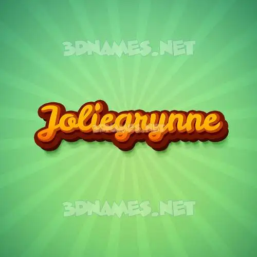 joliegrynne in Green Rays style - 3D name wallpaper joliegrynne in Green Rays style - 3D name wallpaper