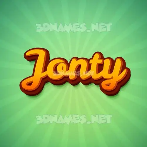 jonty in Green Rays style - 3D name wallpaper jonty in Green Rays style - 3D name wallpaper