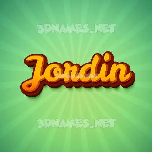 jordin in Green Rays style - 3D name wallpaper jordin in Green Rays style - 3D name wallpaper