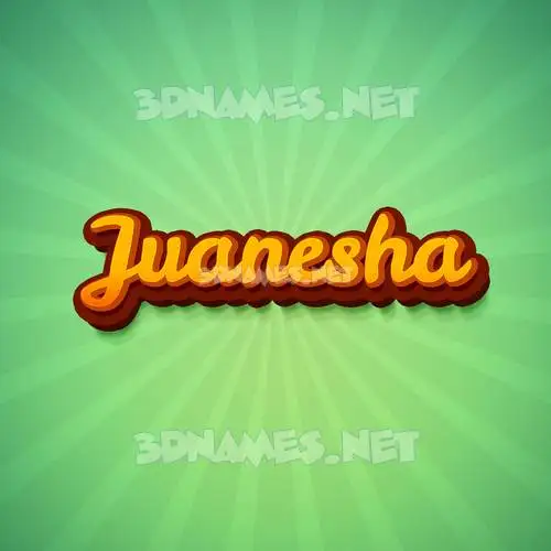 juanesha in Green Rays style - 3D name wallpaper juanesha in Green Rays style - 3D name wallpaper