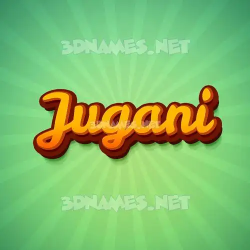 jugani in Green Rays style - 3D name wallpaper jugani in Green Rays style - 3D name wallpaper