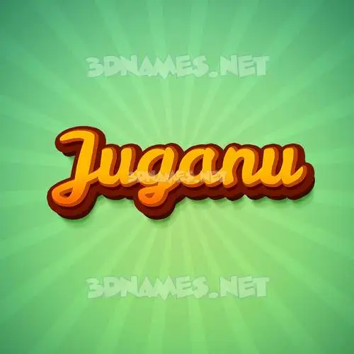 juganu in Green Rays style - 3D name wallpaper juganu in Green Rays style - 3D name wallpaper