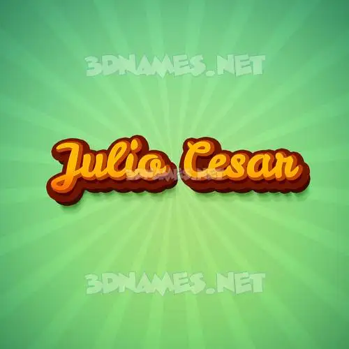 julio cesar in Green Rays style - 3D name wallpaper julio cesar in Green Rays style - 3D name wallpaper