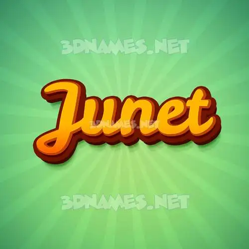 junet in Green Rays style - 3D name wallpaper junet in Green Rays style - 3D name wallpaper
