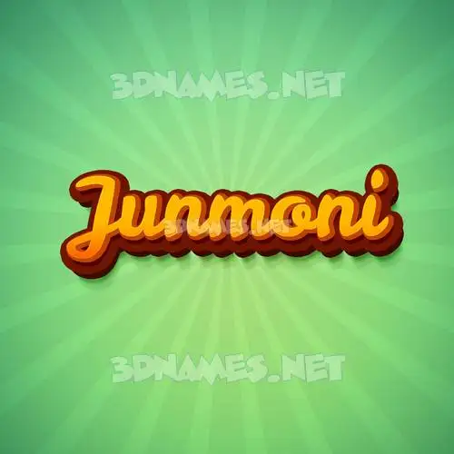junmoni in Green Rays style - 3D name wallpaper junmoni in Green Rays style - 3D name wallpaper