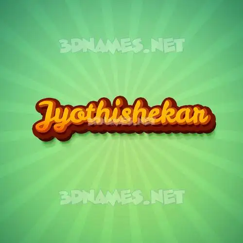jyothishekar in Green Rays style - 3D name wallpaper jyothishekar in Green Rays style - 3D name wallpaper