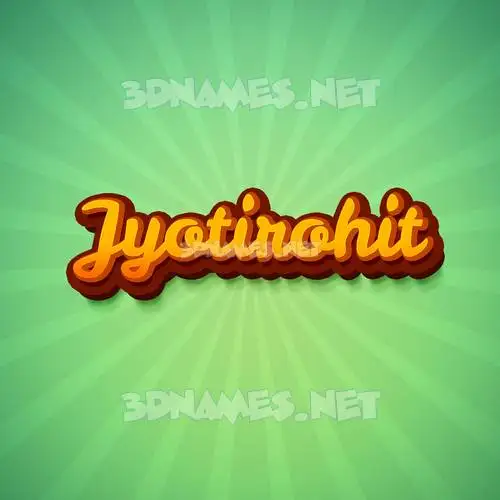 jyotirohit in Green Rays style - 3D name wallpaper jyotirohit in Green Rays style - 3D name wallpaper