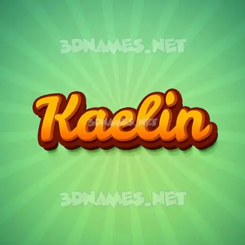 kaelin in Green Rays style - 3D name wallpaper kaelin in Green Rays style - 3D name wallpaper