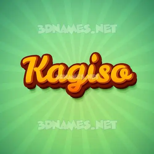 kagiso in Green Rays style - 3D name wallpaper kagiso in Green Rays style - 3D name wallpaper