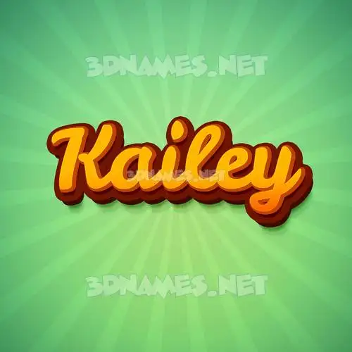 kailey in Green Rays style - 3D name wallpaper kailey in Green Rays style - 3D name wallpaper