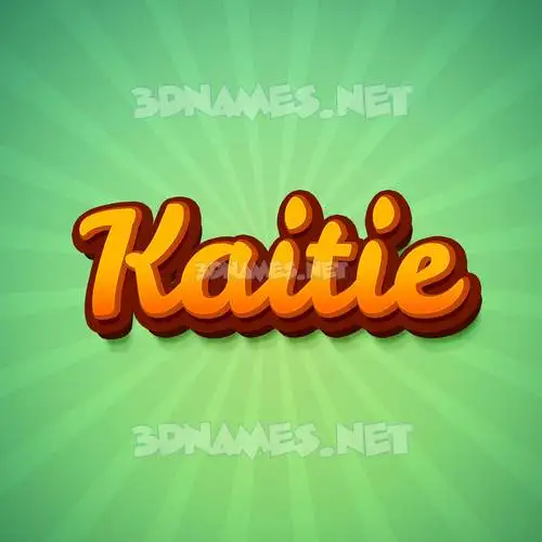 kaitie in Green Rays style - 3D name wallpaper kaitie in Green Rays style - 3D name wallpaper