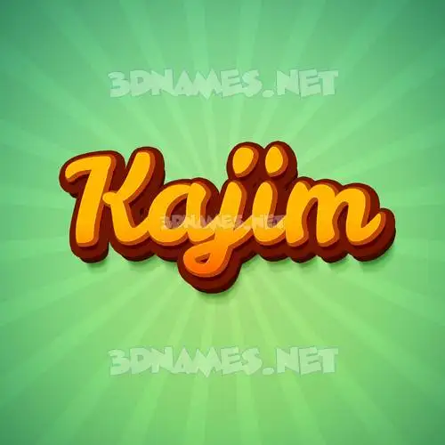 kajim in Green Rays style - 3D name wallpaper kajim in Green Rays style - 3D name wallpaper