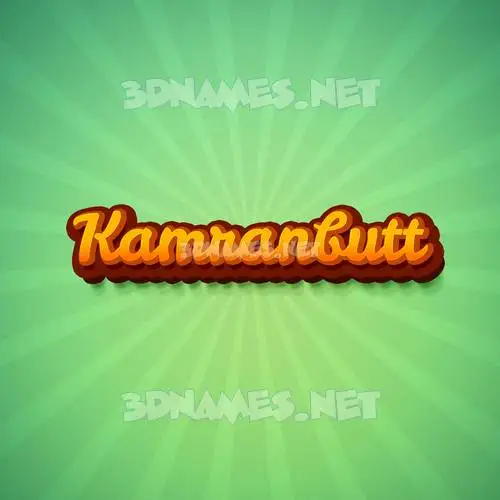 kamranbutt in Green Rays style - 3D name wallpaper kamranbutt in Green Rays style - 3D name wallpaper