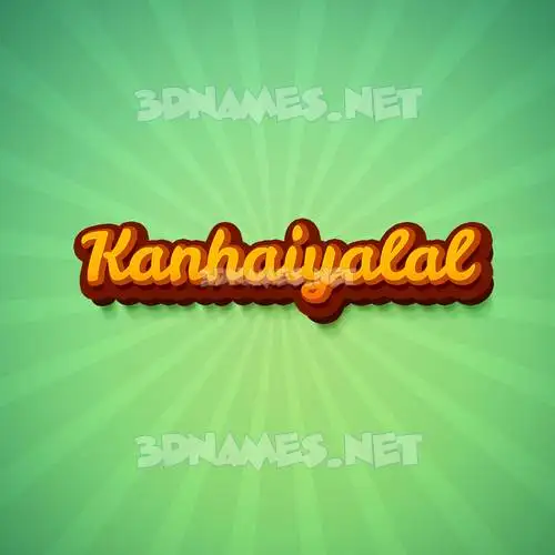 kanhaiyalal in Green Rays style - 3D name wallpaper kanhaiyalal in Green Rays style - 3D name wallpaper