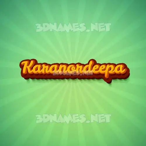karanordeepa in Green Rays style - 3D name wallpaper karanordeepa in Green Rays style - 3D name wallpaper
