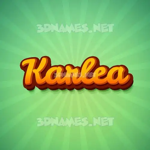 karlea in Green Rays style - 3D name wallpaper karlea in Green Rays style - 3D name wallpaper