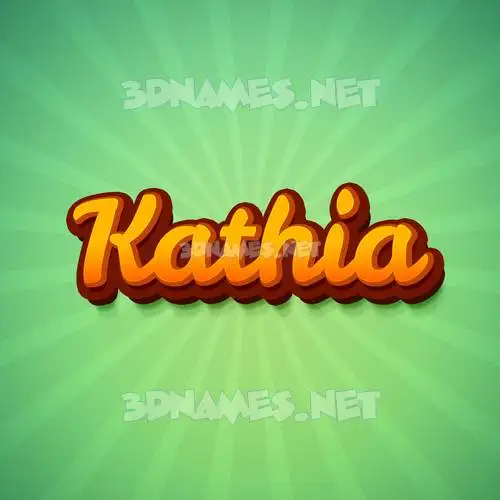 kathia in Green Rays style - 3D name wallpaper kathia in Green Rays style - 3D name wallpaper
