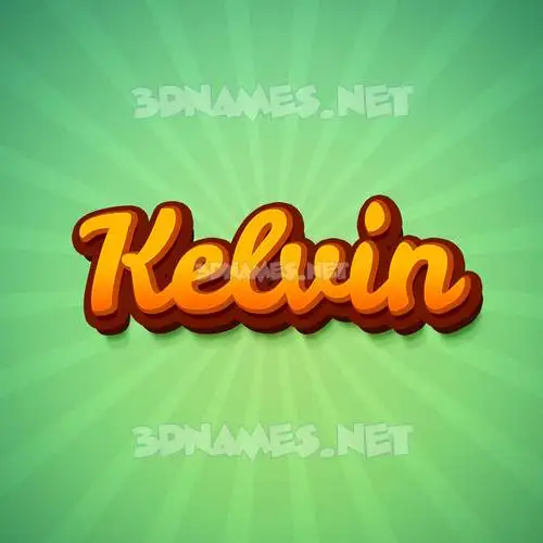 kelvin in Green Rays style - 3D name wallpaper kelvin in Green Rays style - 3D name wallpaper