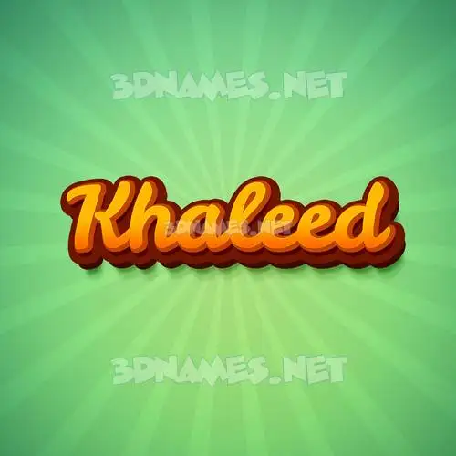 khaleed in Green Rays style - 3D name wallpaper khaleed in Green Rays style - 3D name wallpaper