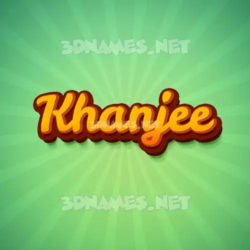 khanjee in Green Rays style - 3D name wallpaper khanjee in Green Rays style - 3D name wallpaper