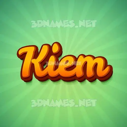 kiem in Green Rays style - 3D name wallpaper kiem in Green Rays style - 3D name wallpaper