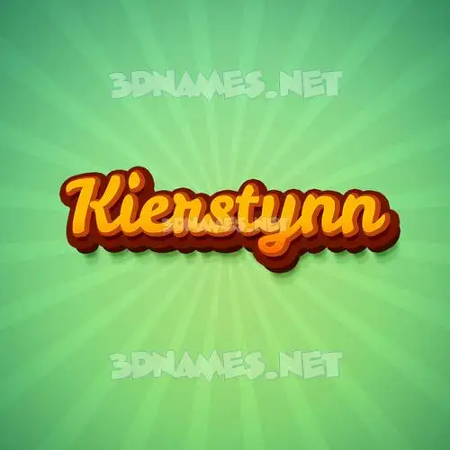 kierstynn in Green Rays style - 3D name wallpaper kierstynn in Green Rays style - 3D name wallpaper