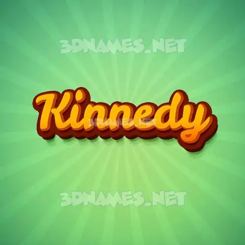 kinnedy in Green Rays style - 3D name wallpaper kinnedy in Green Rays style - 3D name wallpaper