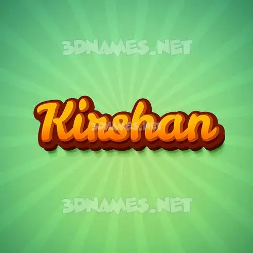 kirshan in Green Rays style - 3D name wallpaper kirshan in Green Rays style - 3D name wallpaper