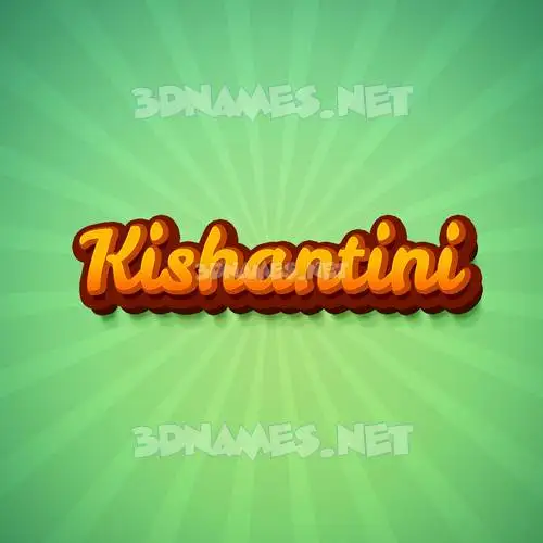 kishantini in Green Rays style - 3D name wallpaper kishantini in Green Rays style - 3D name wallpaper