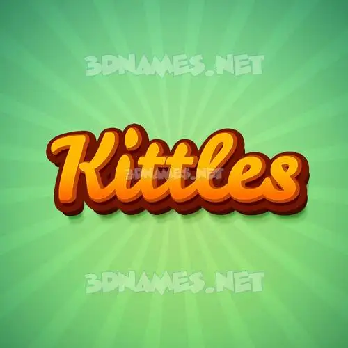 kittles in Green Rays style - 3D name wallpaper kittles in Green Rays style - 3D name wallpaper