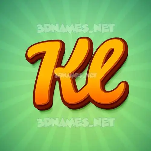 kl in Green Rays style - 3D name wallpaper kl in Green Rays style - 3D name wallpaper